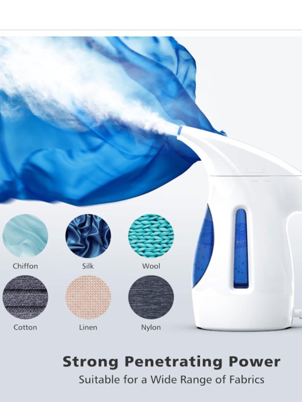 HiLIFE Steamer for Clothes, Portable Handheld Clothing Steamer